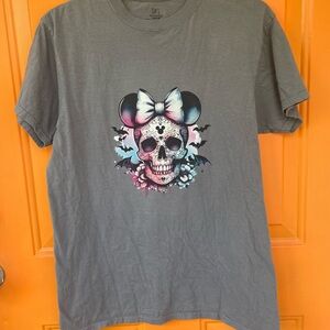 George brand M grey Disney Minnie Skull Halloween Themed